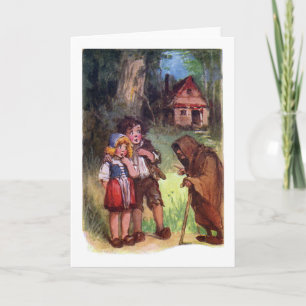 Hansel och Gretel möter häxan Kort