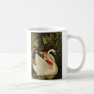 Hansel och Gretel och Svan Kaffemugg