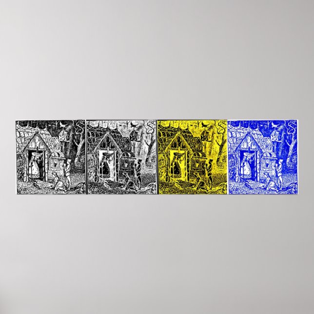 Hansel och Gretel Transformation! Poster (Framsidan)