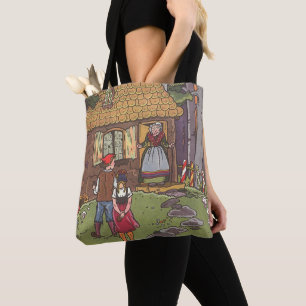 Hansel och Gretel, Vintage Fairy Tale av Hauman Tygkasse