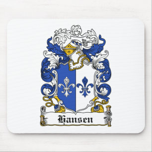 Hansen familjvapensköld musmatta