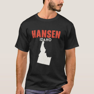 Hansen Idaho USA, USA, USA, Travel Idahoan T Shirt