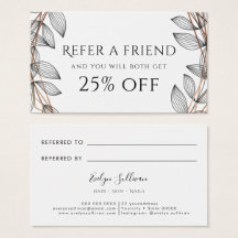 Hänskjutningskort för bladgeometrisk ram