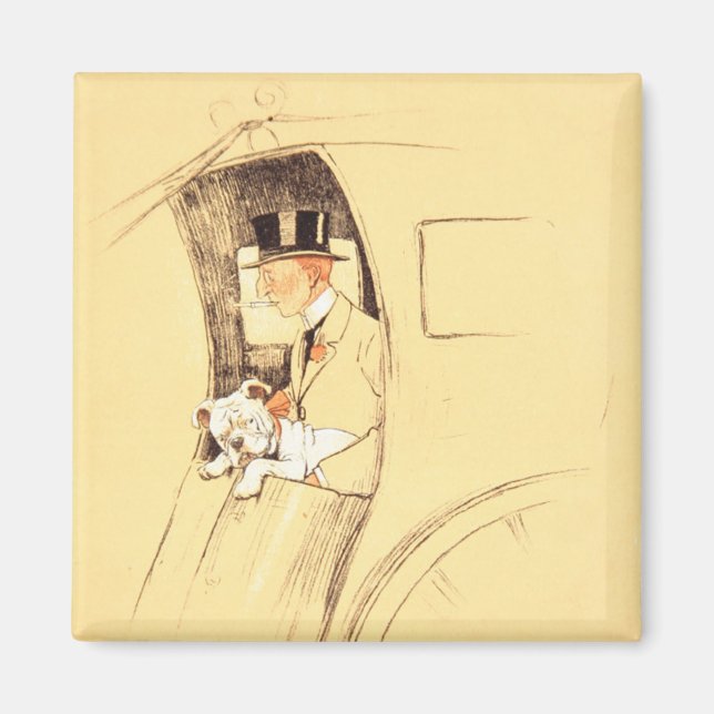 Hansom Cab Magnet (Framsidan)