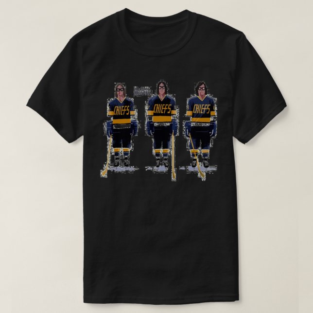 Hanson    BrothersSlap Shot! Klassisk T-transport T Shirt (Design framsida)