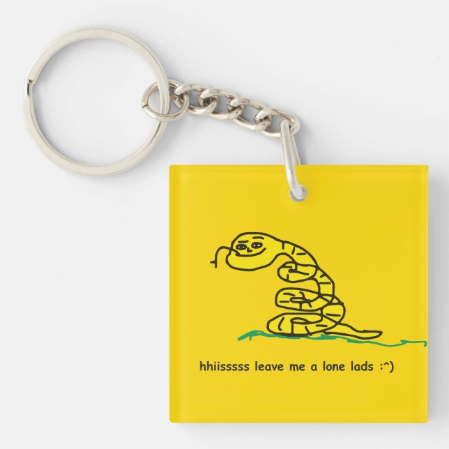 Hansssss Lämna mig ifred pojkar Gadsden-parodi (Framsidan)