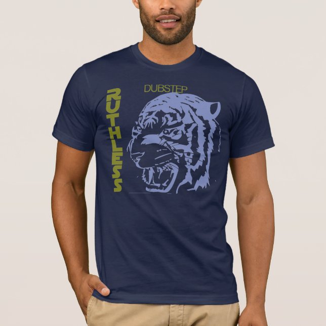 Hänsynslös Dubstep T-tröja T-shirt (Framsida)