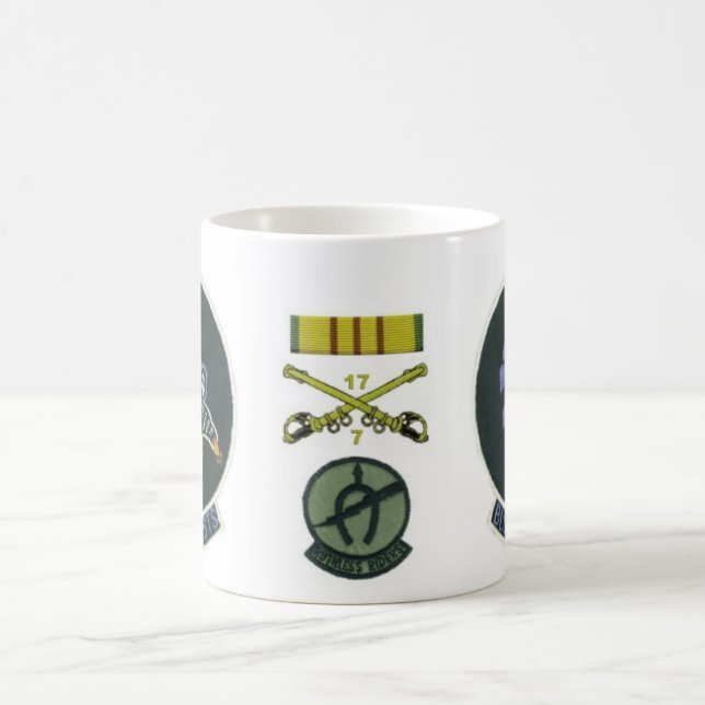 Hänsynslösa ryttare kaffemugg (Center)