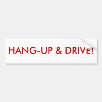 Hant-up & drev bildekal