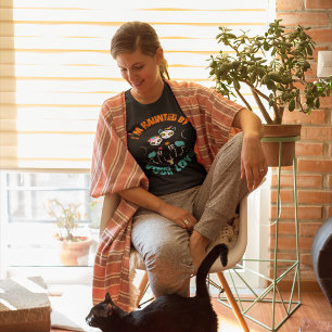 Hantad av din kärlek Socker Skalle Katt T Shirt