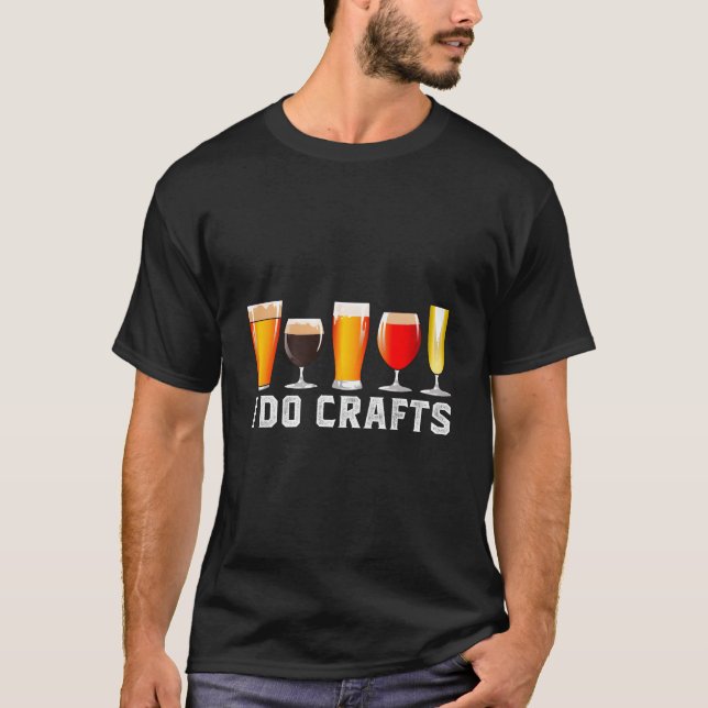 Hantbryggning av hantverksöl gör jag hantverk Hemb T Shirt (Framsida)