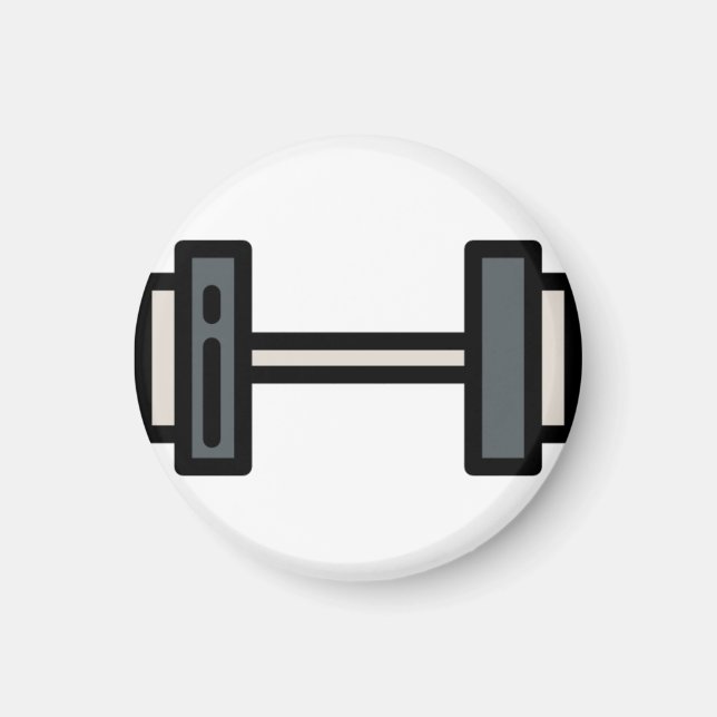 hantel magnet (Framsidan)