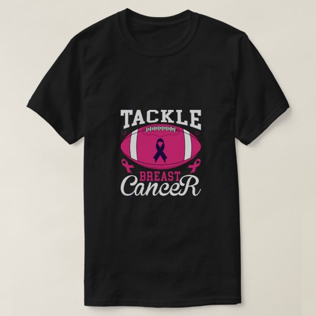 hantera bröstcancer t shirt (Design framsida)