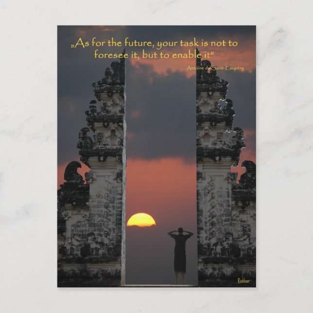 HANTERA FRAMTIDEN VYKORT (Framsida)