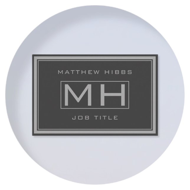 Hantera Grått-Professionell för Grått och Mörk (in Visitkort (Skapare uppladdad)