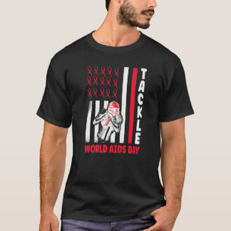 Hantera le Awareness Shirt Red Ribbon Hiv Aids Awa T