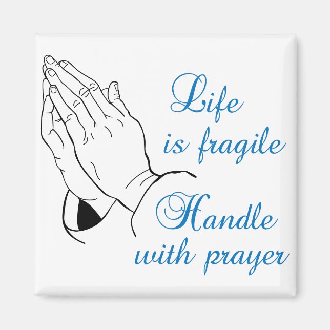 Hantera med Prayer Magnet (Framsidan)