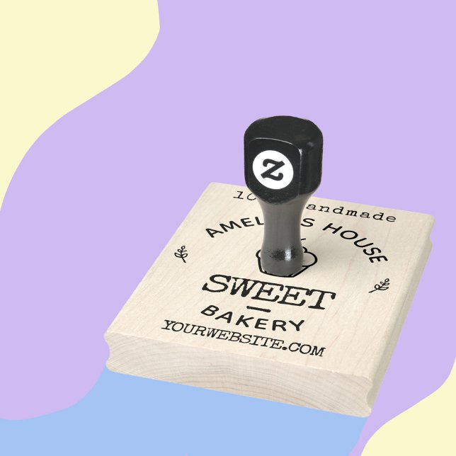 Hanterad Anpassningsbar för Logotyp av akut affärs Stämpel (Create your own rubber stamp!)