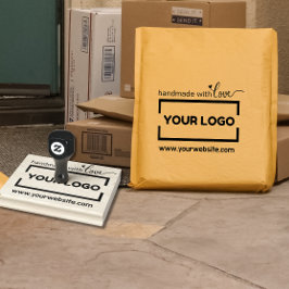 Hanterad webbplats din Anpassningsbar för Logotyp Stämpel