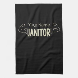 Hanterare för redaktör eller expeditionsanläggning kökshandduk