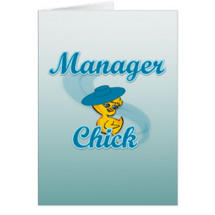 Hanterarens Chick #3 Hälsningskort