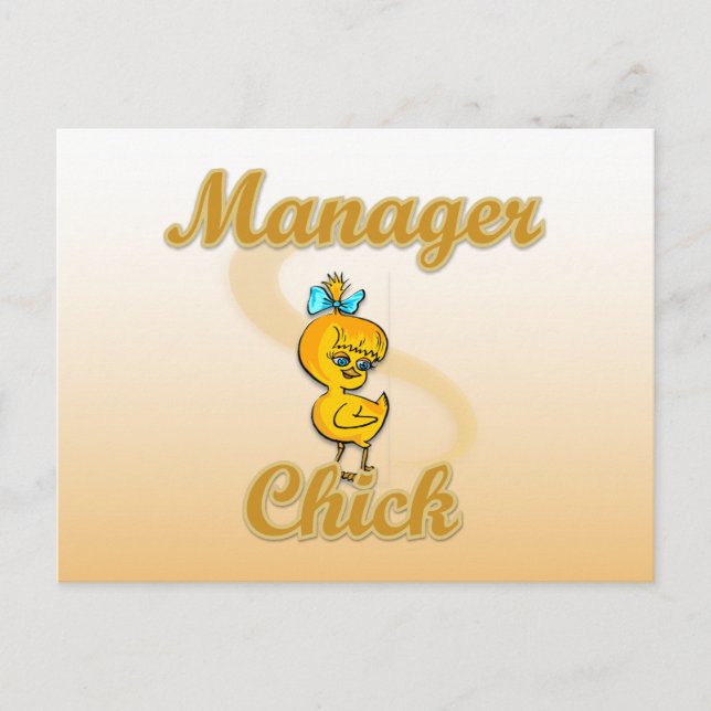 Hanterarens Chick Vykort (Framsida)