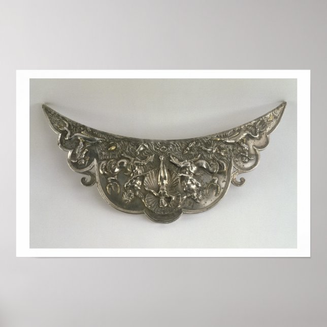 Hantering av en platta som visar Venus födelse, Ga Poster (Framsidan)