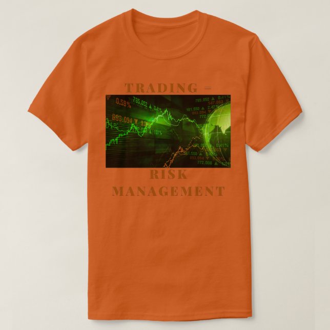 Hantering av handelsrisker t shirt (Design framsida)