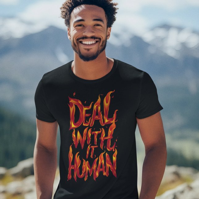 Hantering av mänskliga flammor t shirt (Skapare uppladdad)