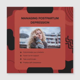 Hantering av postpartumdepression medvetenhet desi
