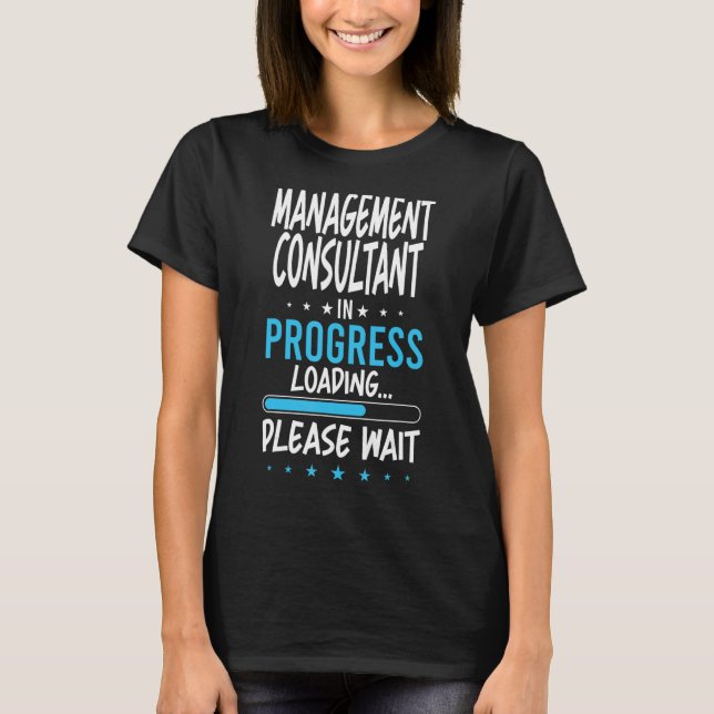 Hanteringskonsult pågår t shirt (Framsida)