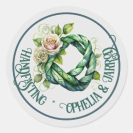 HANTERINGSSTÄCKARE FÖR FAVORS ENVELOPES CORD RUNT KLISTERMÄRKE