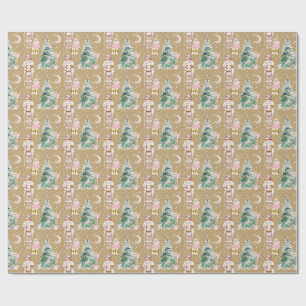 Hantverk Nötknäppare tall ballerina rosa Presentpapper