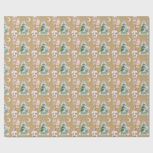 Hantverk Nötknäppare tall ballerina rosa  Presentpapper (Platt)