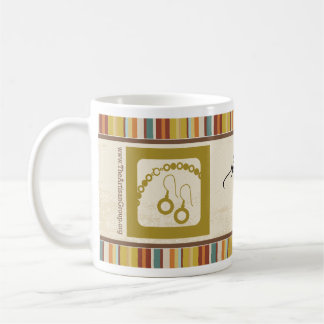 Hantverkaregruppmedlemmuggen (smyckentillverkare) kaffemugg