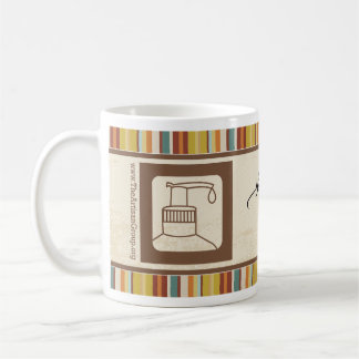 Hantverkaregruppmedlemmuggen (tvål/flår omsorg), kaffemugg