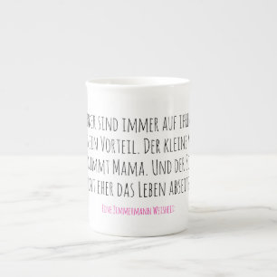 Hantverkares barn benporslin mugg