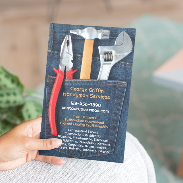 Hantverkarservice Flyer Mall (Skapare uppladdad)