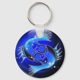 HantverkDungeonZodiac - Pisces Nyckelring