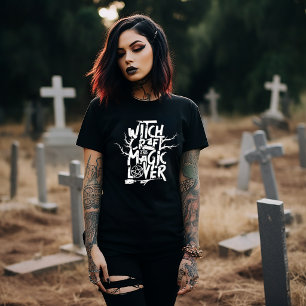 Hantverksdesign för häxor och magiälskare t shirt