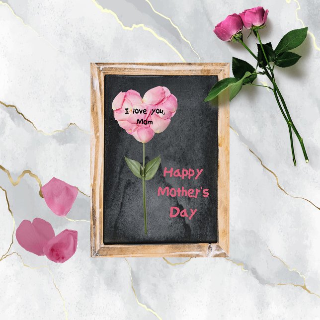 Hantverkskort till mors dag för barn julkort (Skapare uppladdad)