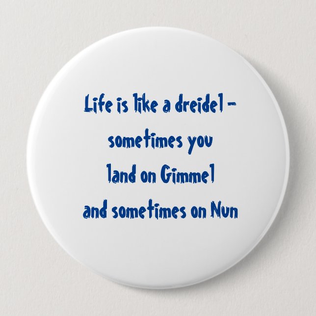 Hanukah-stift Knapp (Framsida)