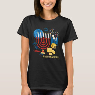 Hanukia-festivalen Hannukah Menorah Chanukah 20 T Shirt
