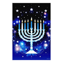 HANUKKA  FOTOTRYCK