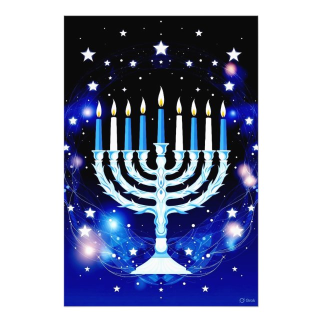 HANUKKA  FOTOTRYCK (Framsidan)