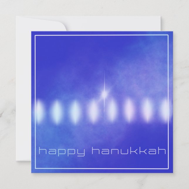 Hanukká Kort (Framsida)