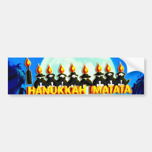 Hanukka Matata Bildekal