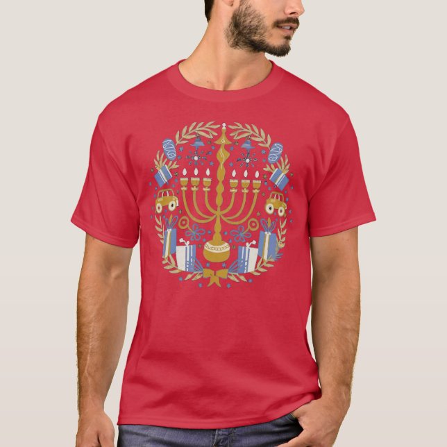 HANUKKA T SHIRT (Framsida)