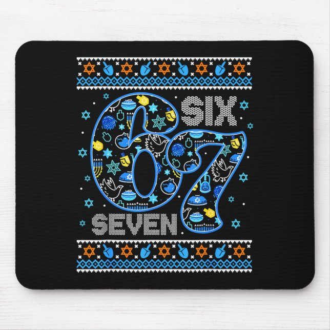 Hanukkah 67 Six Seven Boy Girl Kids 67 Meme Hanukk Musmatta (Framsidan)