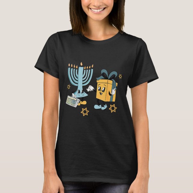 Hanukkah Aac Speech Therast Slp Communication Acce T Shirt (Framsida)